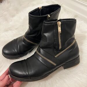 Nicolle Miller New York Sally Moto ankle Boots